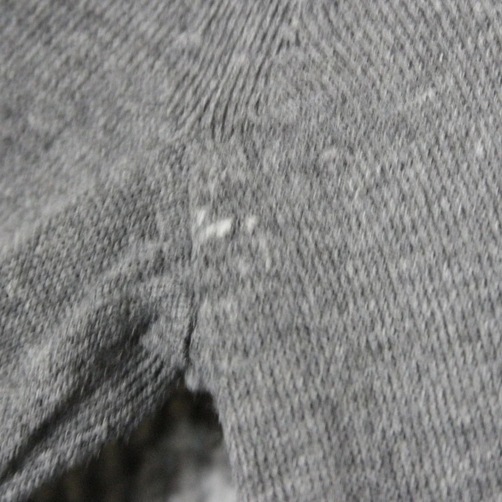 Banana Republic Men‎ Extra Fine Merino Wool V Neck Sweater Dark Gray Size L